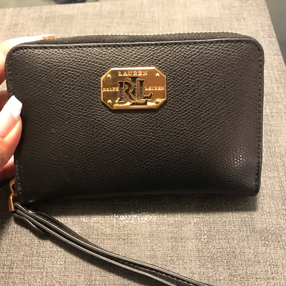 Ralph Lauren wristlet wallet